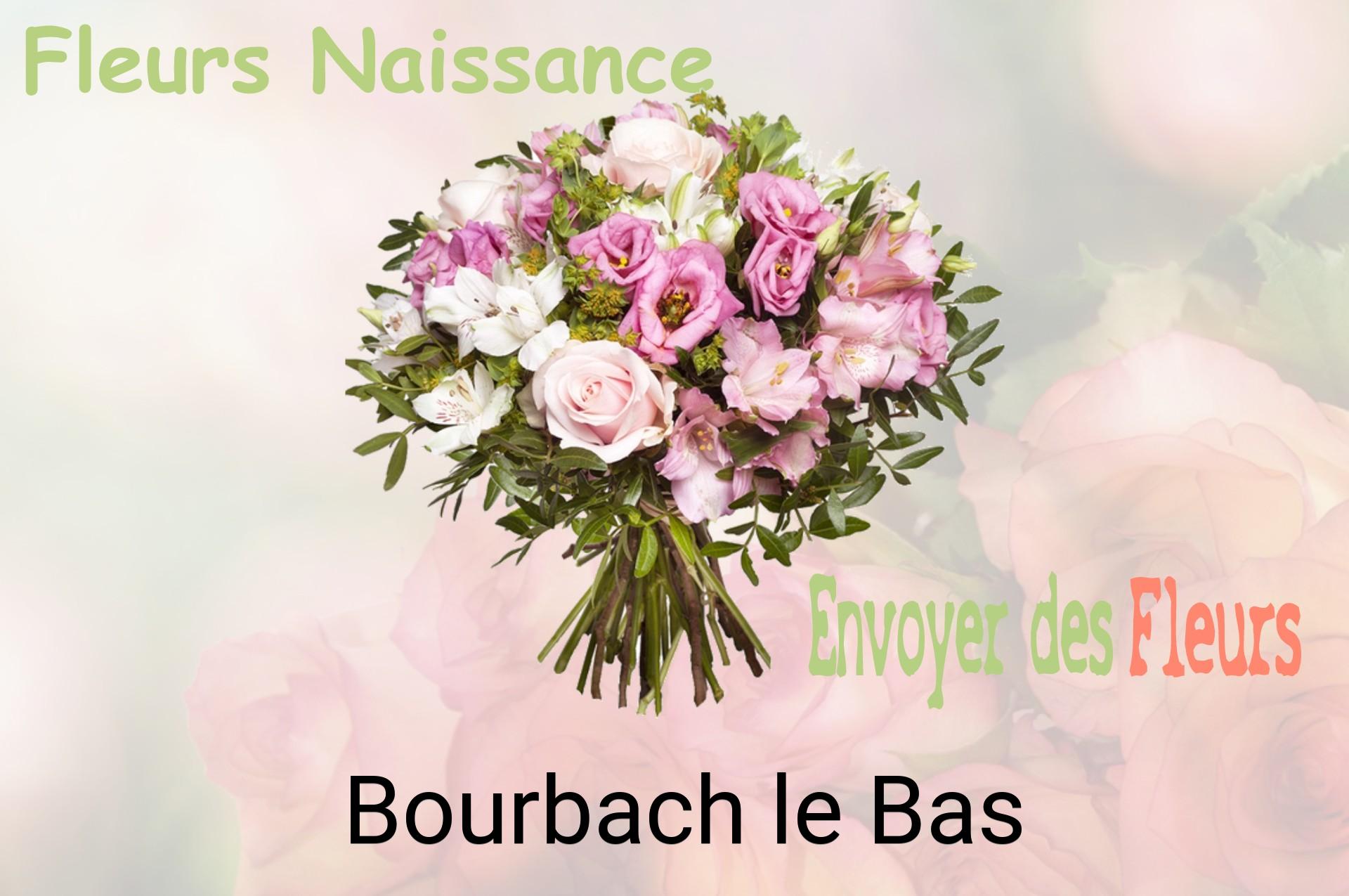 Bouquet de fleurs de naissance livré à Bourbach-le-Bas